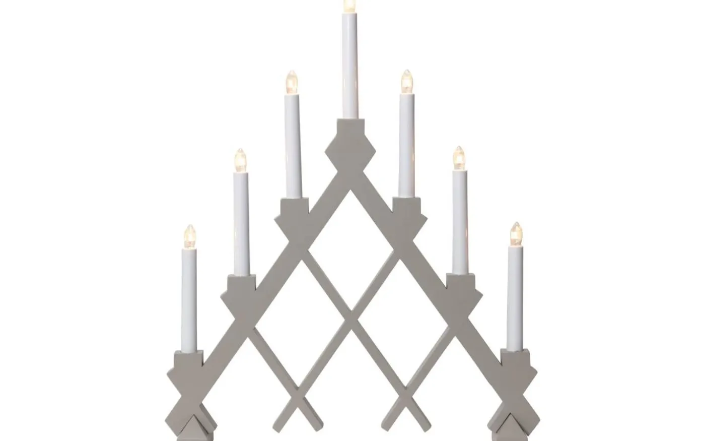 Rut Adventsljusstake Beige 53cm