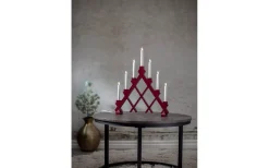 Star Trading Rut Adventsljusstake Röd 53cm* Adventsljusstakar 31-60 Cm