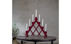 Star Trading Rut Adventsljusstake Röd 53cm* Adventsljusstakar 31-60 Cm