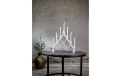 Rut Adventsljusstake Vit 53cm