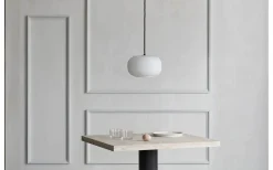 Rut Taklampa 24cm Opalvit