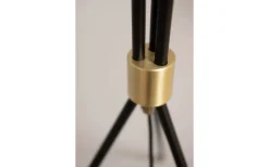 Golvfötter<ArmaturHantverk Ryholm Golvfot 3L 128cm Svart