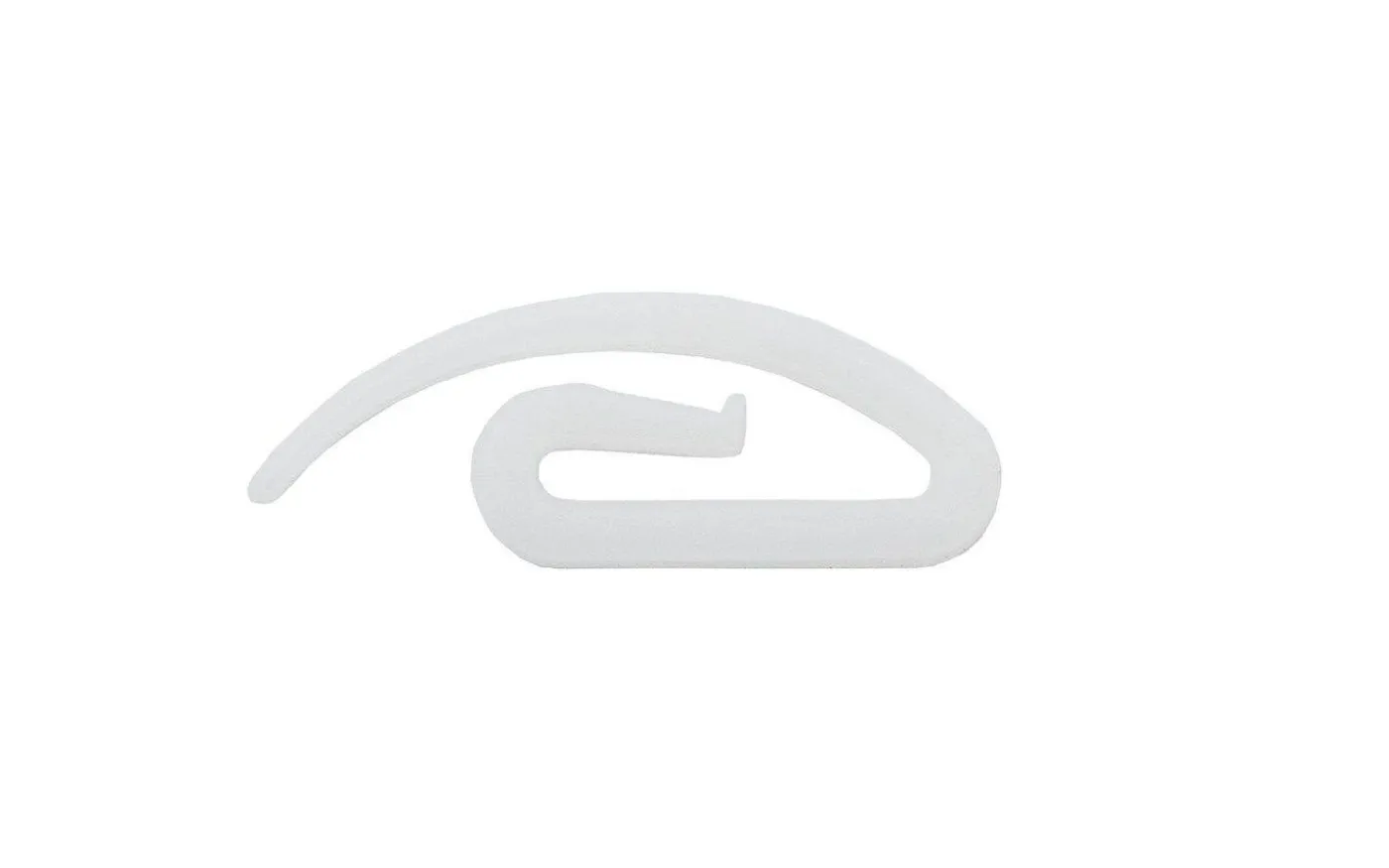 Rynkbandskrok 10P Vit 26mm