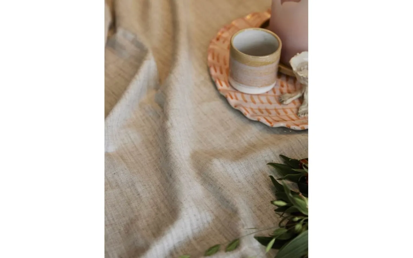 Bordsdukar<Svanefors Sabina Duk Ø180cm Lin