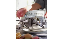 Sabina Servett Asfalt 45x45cm