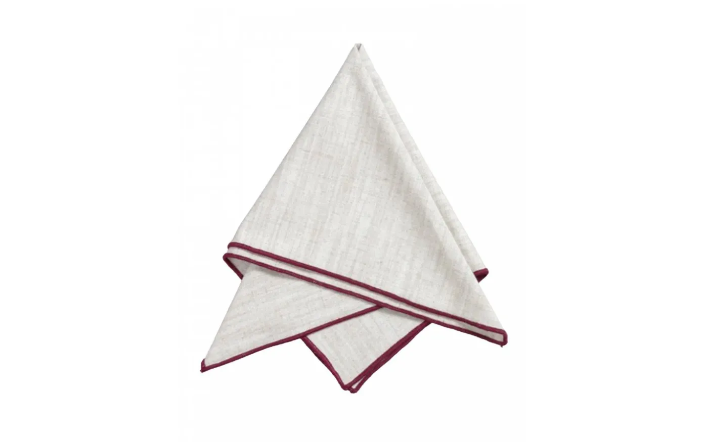 Sabina Servett Vinröd 45x45cm