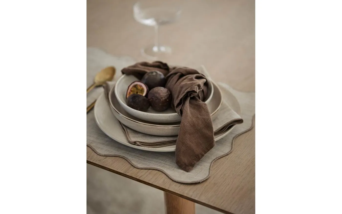 Sabina Servett 45x45cm Lin