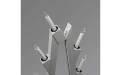 Visa Alla Adventsljusstakar|Adventsljusstakar 31-60 Cm<Konstsmide Saga Adventsljusstake Grå 56cm