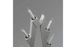 Visa Alla Adventsljusstakar|Adventsljusstakar 61-120 Cm<Konstsmide Saga Adventsljusstake 11L Grå 82cm