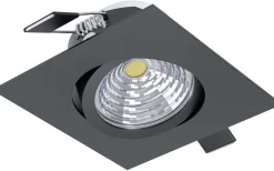 230V Led Spotlights<Eglo Saliceto Spotlight LED 2700K 6W Svart