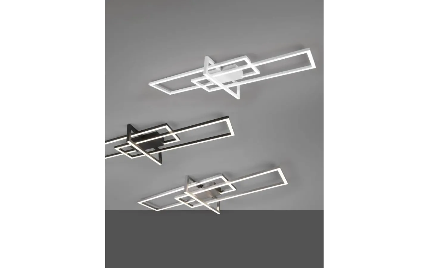 Trio Lighting Salinas Plafond LED matt vit* Plafonder