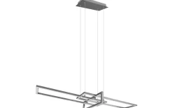Avlånga Taklampor<Trio Lighting Salinas Takpendel LED i borstat stål