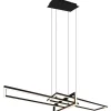 Trio Lighting Salinas Takpendel LED mattsvart* Avlånga Taklampor