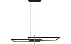 Trio Lighting Salinas Takpendel LED mattsvart* Avlånga Taklampor