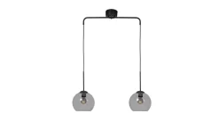 Salle Taklampa 82cm Svart/Rök