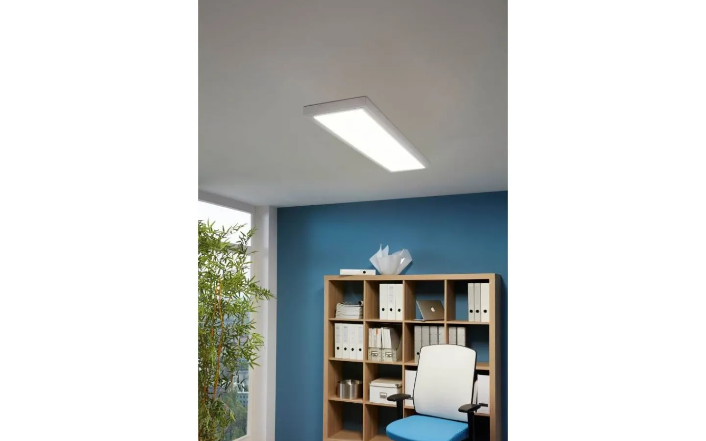 Led Paneler|Led-Armaturer<Eglo Salobrena LED-Panel 120x30cm utv/inf LED 4000K 33W Vit