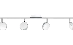 Eglo Salto Takspotlight 76cm LED 3000K 4x5,4W Krom* Avlånga Takspotlights|Takspot Med Minst 4 Lampor