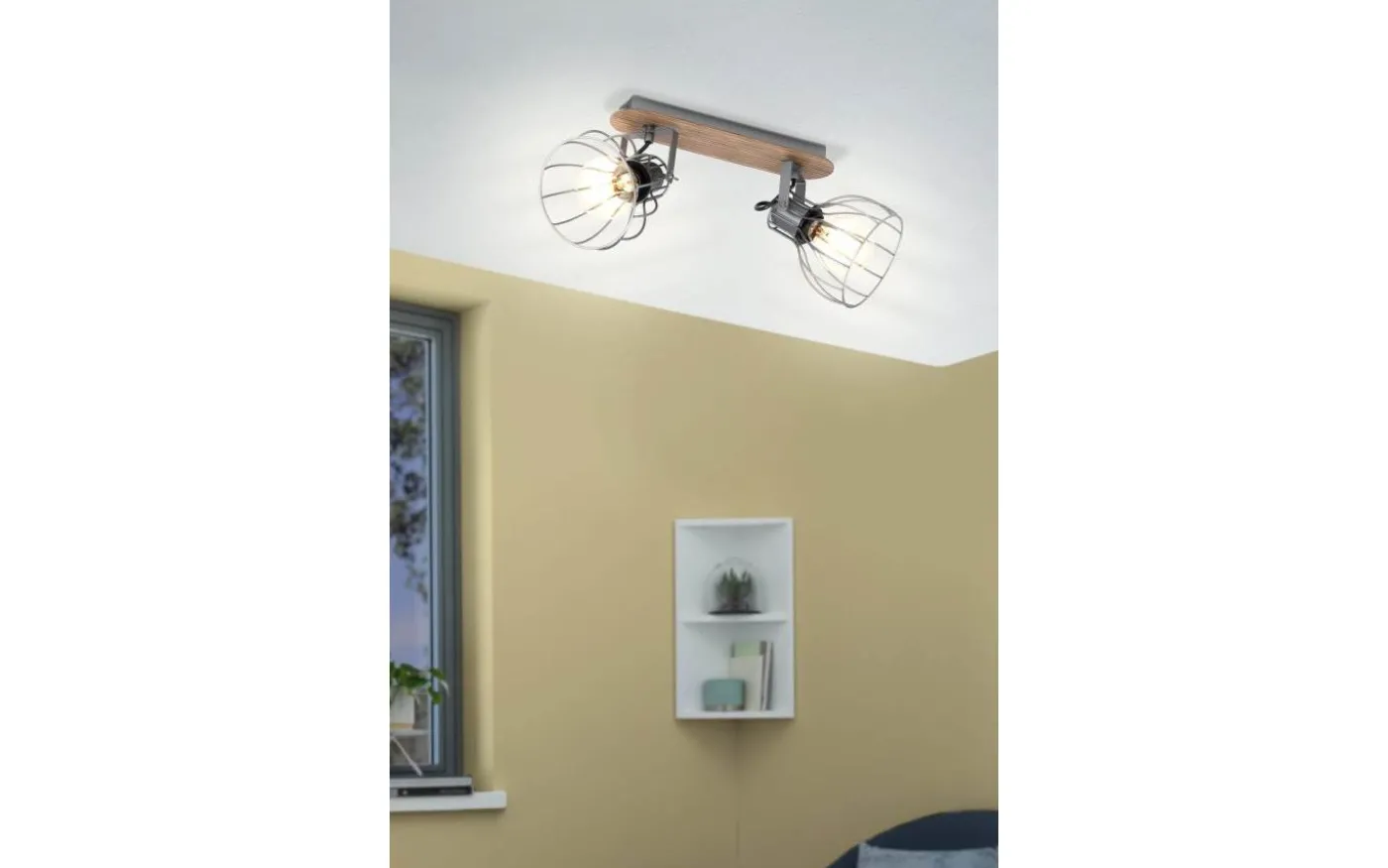 Sambatello Takspotlight 34cm Brun