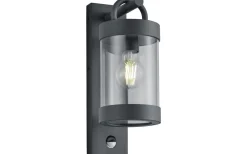 Trio Lighting Sambesi Vägglampa E27 antracit rörelsesensor IP44* Vägglyktor|Vägglampor Utomhus