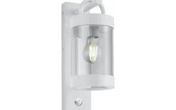 Vägglyktor|Vägglampor Utomhus<Trio Lighting Sambesi Vägglampa E27 mattvit rörelsesensor IP44