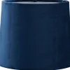 Sammet Lampskärm Ø25cm Blå