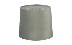 Enfärgade Runda Lampskärmar<Oriva Sammet Lampskärm Ø16cm Ljusgrön