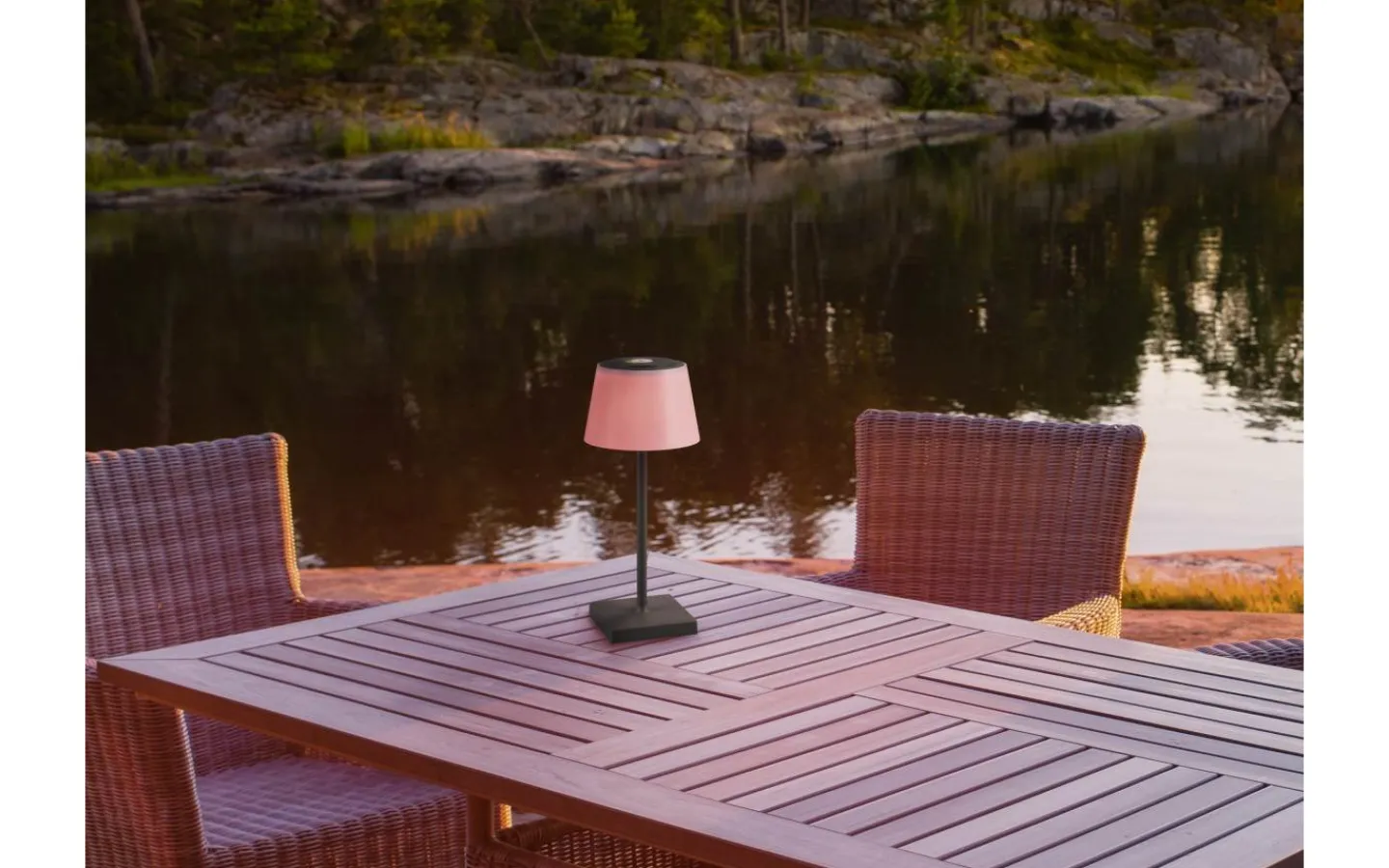 Uppladdningsbara Lampor Utomhus|Uppladdningsbara Lampor Utomhus<Reality Sanchez Laddbar Bordslampa LED RGBW Antracit IP44