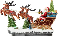 Markslojd Sandå Batteridriven Juldekoration 22cm Tomtesläde* Julbyar Och Figurer