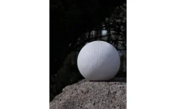 Golvlampor Utomhus<Globen Lighting Sandhamn Trädgårdsklot IP44 28cm E14 Beige