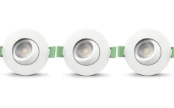 Infällda Spotlights Utomhus|230V Led Spotlights<Llitt Sanna 230V Spotlight 3000/4000K 6W 3-pack Vit IP65