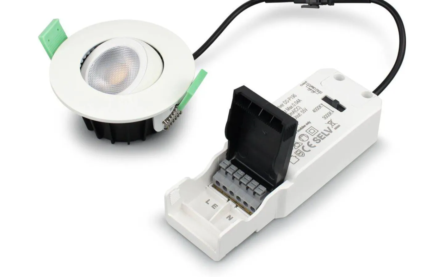 Infällda Spotlights Utomhus|230V Led Spotlights<Llitt Sanna 230V Spotlight 3000/4000K 6W 3-pack Vit IP65