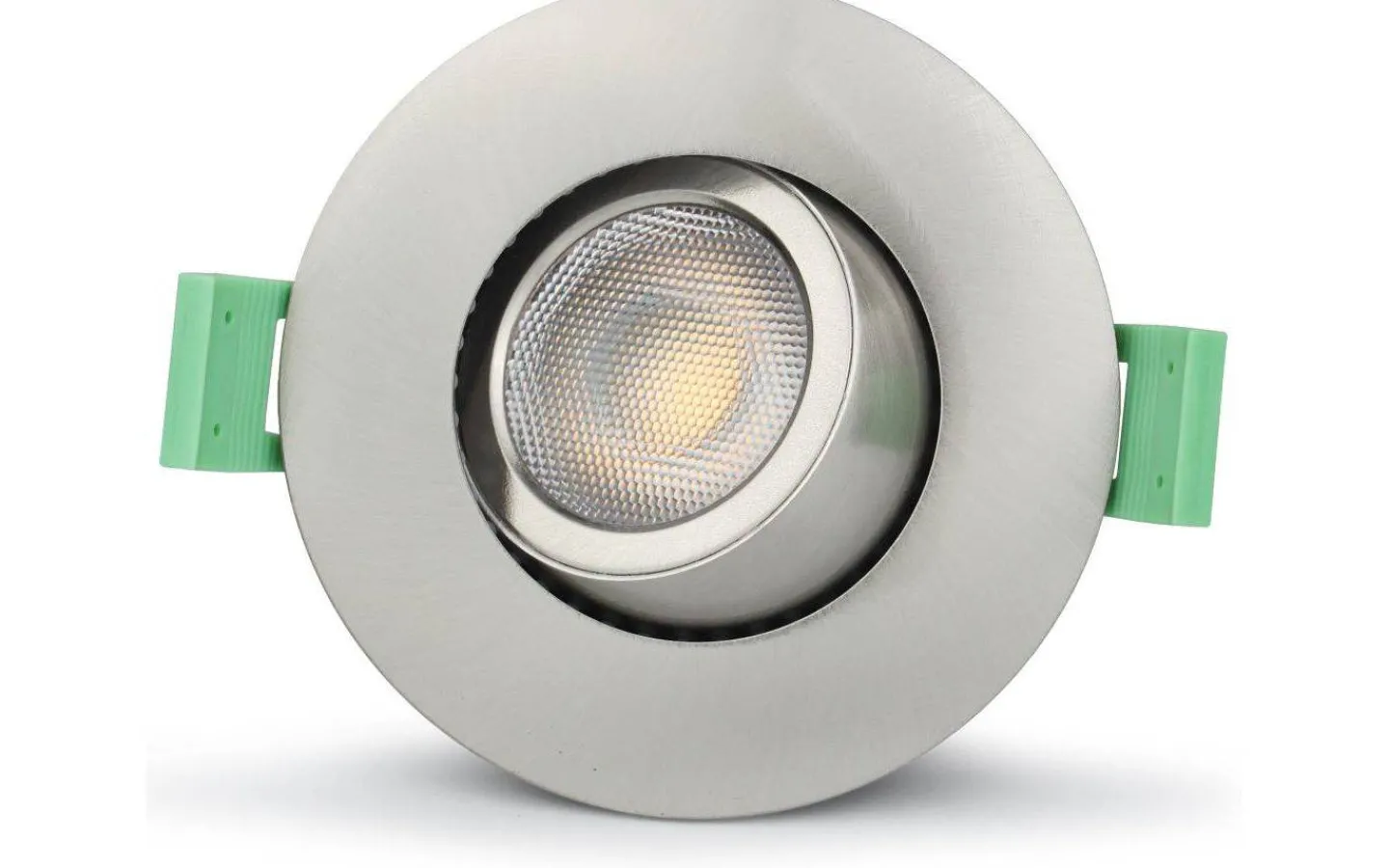 Llitt Sanna 230V Spotlight 3000/4000K 6W 3-pack Borstad Stål IP65* Infällda Spotlights Utomhus|230V Led Spotlights