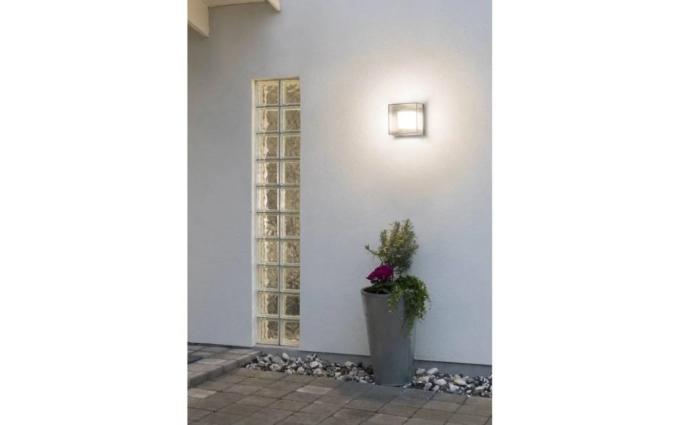 Sanremo Vägglampa 9W LED Grå IP54