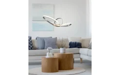 Sansa Takpendel 80cm LED i borstat stål