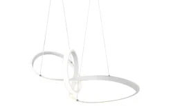 Reality Sansa Takpendel 80cm LED matt vit* Stora Taklampor Ø70-150 Cm