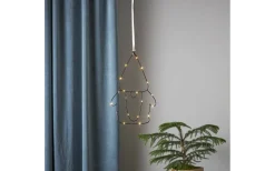 Santa Batteridriven Siluett 37cm