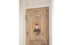 Batteri Julpynt Inomhus<Star Trading Santa Batteridriven Tomte på gunga 50cm Röd