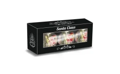Batteri Julpynt Inomhus|Julpynt Inomhus<Unison Santa Claus Julkulor LED 3-pack