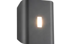 Trio Lighting Santerno Vägglampa LED antracit IP54* Vägglampor Utomhus