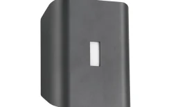 Trio Lighting Santerno Vägglampa LED antracit IP54* Vägglampor Utomhus