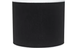 Enfärgade Runda Lampskärmar|Cylinder Lampskärmar<PR Home Sara Lampskärm Ø30cm Svart