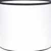 Cylinder Lampskärmar|Enfärgade Runda Lampskärmar<PR Home Sara Lampskärm Ø25cm Vit/Svart