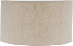 PR Home Sara Lampskärm Cylinder Ø45cm Lin Natur* Cylinder Lampskärmar