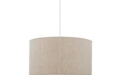 Stora Taklampor Ø50-69 Cm<PR Home Sara Taklampa 55cm Linne Natur