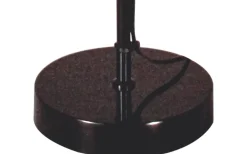 Vardagsrum|Golvläslampor<Aneta Sarek Golvlampa 136cm Svart/Krom E27