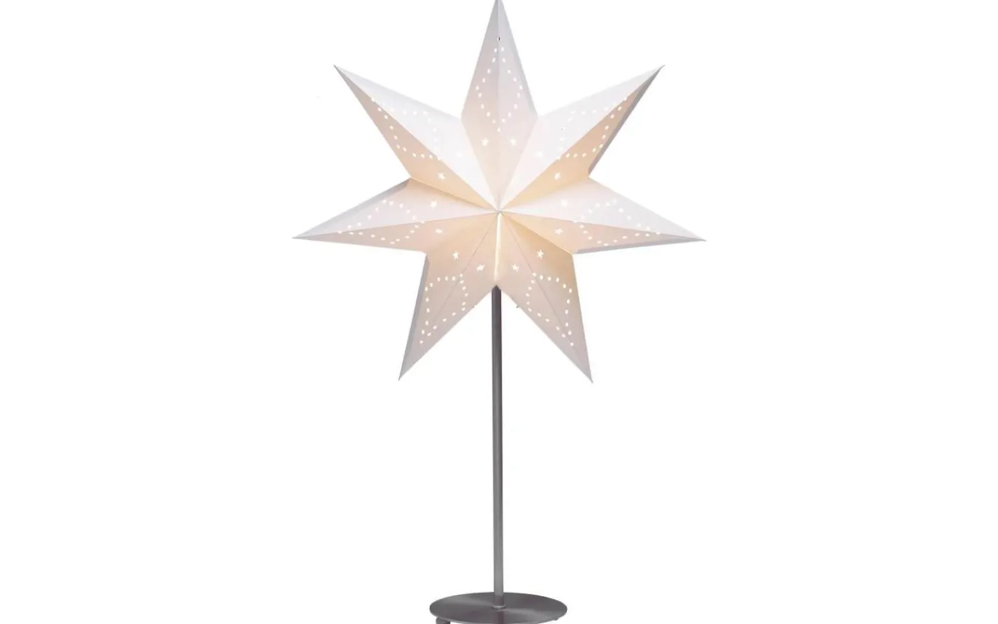 Markslojd Saturnus Bordsstjärna 69cm Vit* Visa Alla Julstjärnor|Julstjärnor På Fot