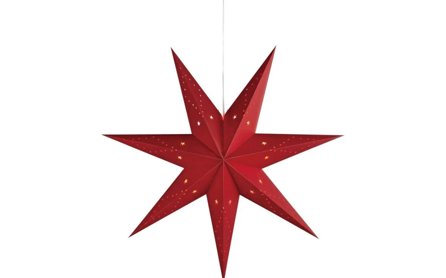 Markslojd Saturnus Julstjärna 75cm Röd* Visa Alla Julstjärnor|Julstjärnor Med Sladd