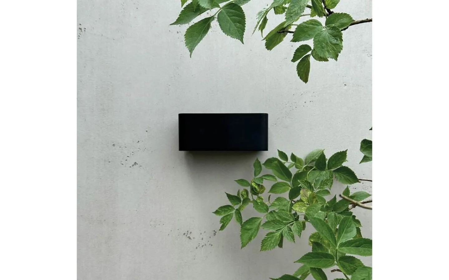 Dyberg Larsen Saturnus Vägglampa 15cm Upp/Nedljus LED 3000K 9W Svart IP54* Upp & Nedljus Lampor