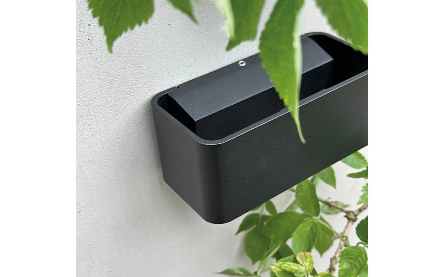 Dyberg Larsen Saturnus Vägglampa 15cm Upp/Nedljus LED 3000K 9W Svart IP54* Upp & Nedljus Lampor