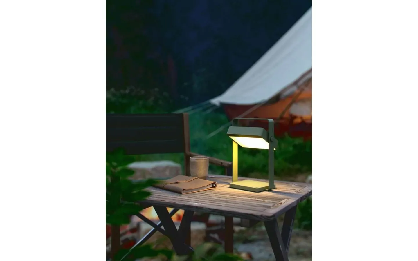 Uppladdningsbara Lampor Utomhus|Uppladdningsbara Lampor Utomhus<Nordlux Saulio Solar Uppladdningsbar Lampa 24cm Olivgrön IP44